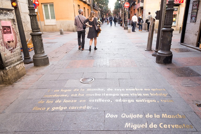 Barrio de las Letras, Madrid